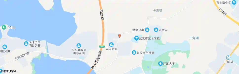 武汉博学路金桥普林斯顿_公交站地图_武汉公交_妙搜公交查询2025