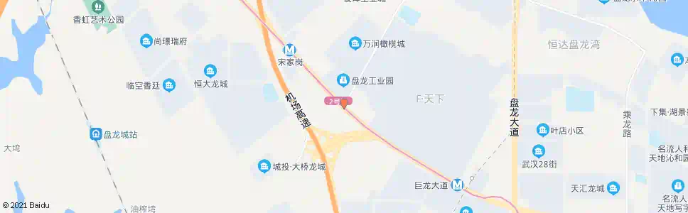 武汉巨龙大道隹海都市工业园_公交站地图_武汉公交_妙搜公交查询2025