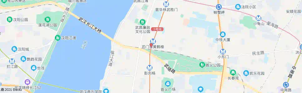 武汉民主路司门口_公交站地图_武汉公交_妙搜公交查询2025