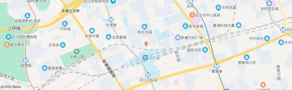 武汉常青一路常青路_公交站地图_武汉公交_妙搜公交查询2025