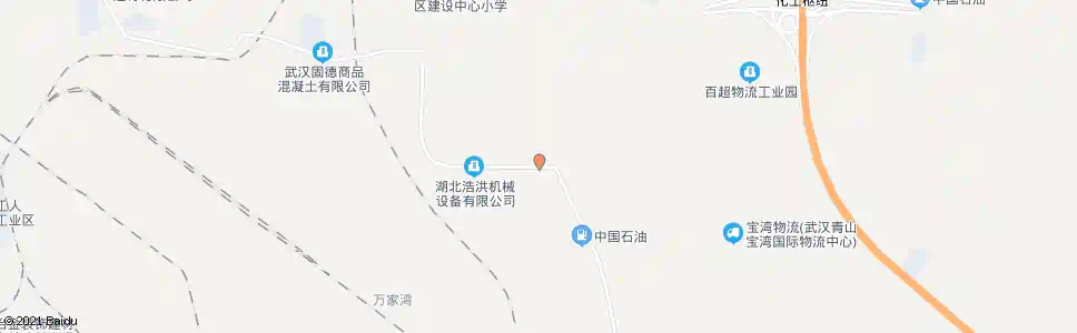 武汉白玉路武钢电厂_公交站地图_武汉公交_妙搜公交查询2025