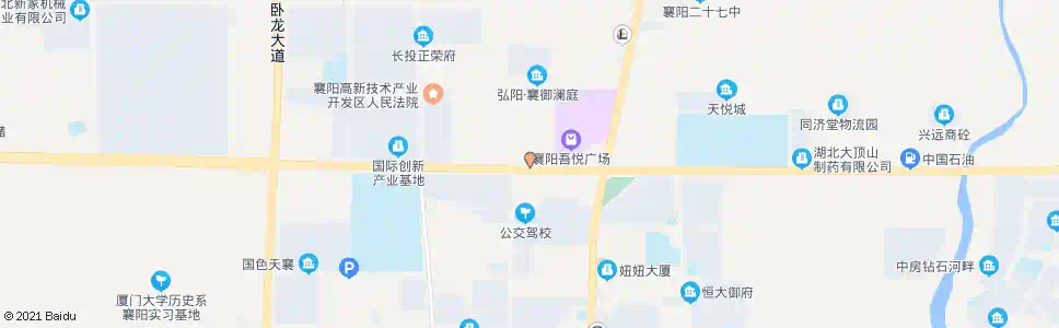 襄阳襄阳市公交驾校_公交站地图_襄阳公交_妙搜公交查询2025