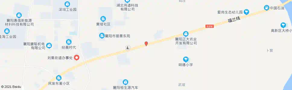 襄阳寺湾道班_公交站地图_襄阳公交_妙搜公交查询2025