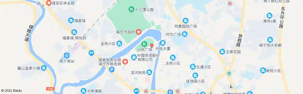 咸宁财政局_公交站地图_咸宁公交_妙搜公交查询2025