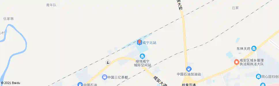 咸宁火车货站_公交站地图_咸宁公交_妙搜公交查询2025