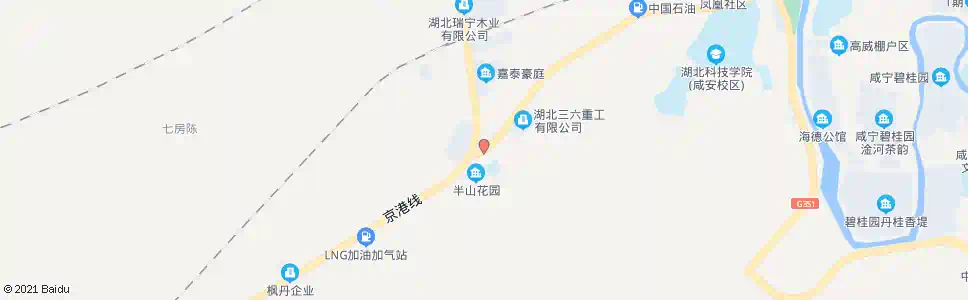 咸宁广东畈_公交站地图_咸宁公交_妙搜公交查询2025