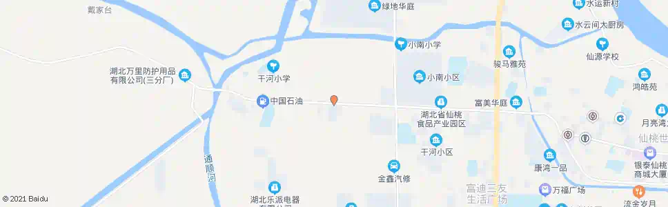 仙桃八一修造厂_公交站地图_仙桃公交_妙搜公交查询2025
