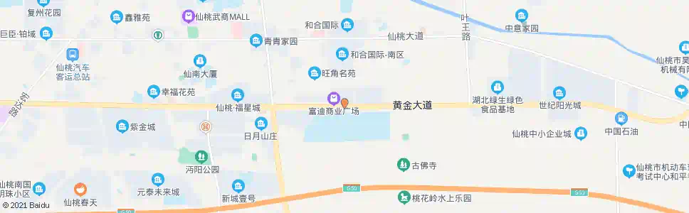 仙桃仙桃一中_公交站地图_仙桃公交_妙搜公交查询2025