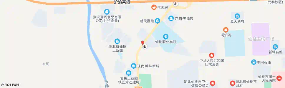 仙桃棉纺厂_公交站地图_仙桃公交_妙搜公交查询2025