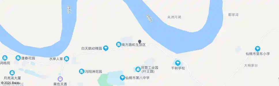 仙桃叶王村_公交站地图_仙桃公交_妙搜公交查询2025