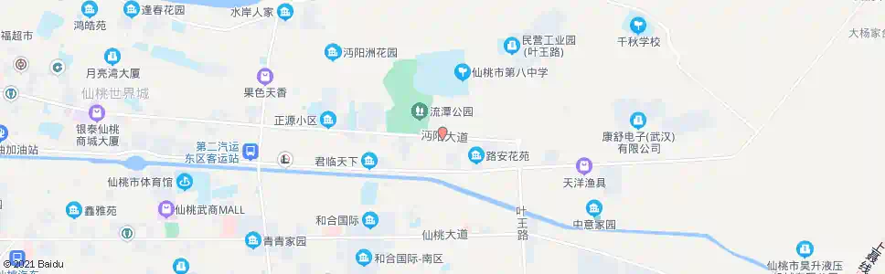 仙桃青山年活动中心_公交站地图_仙桃公交_妙搜公交查询2025
