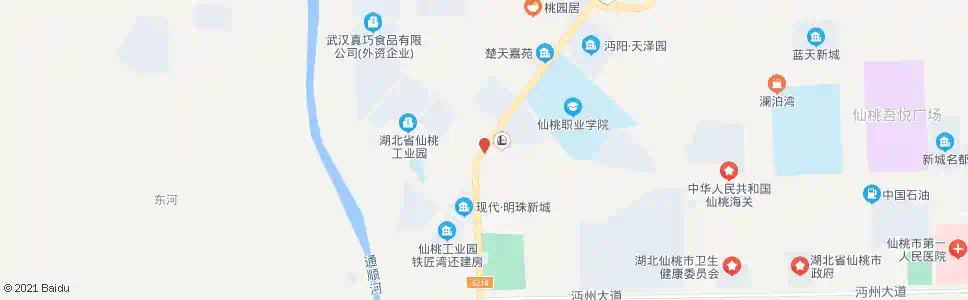 仙桃旺旺食品厂_公交站地图_仙桃公交_妙搜公交查询2025