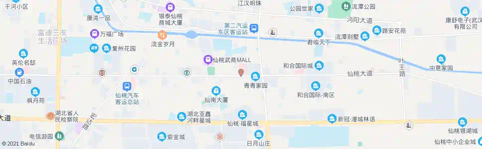 仙桃市广电中心_公交站地图_仙桃公交_妙搜公交查询2025