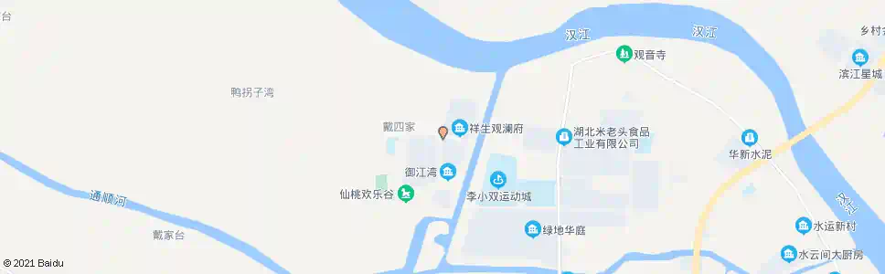仙桃汉南村_公交站地图_仙桃公交_妙搜公交查询2025