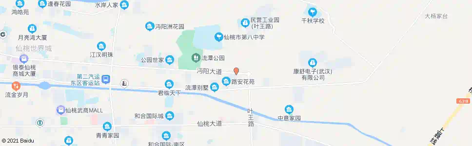 仙桃锦绣龙城_公交站地图_仙桃公交_妙搜公交查询2025