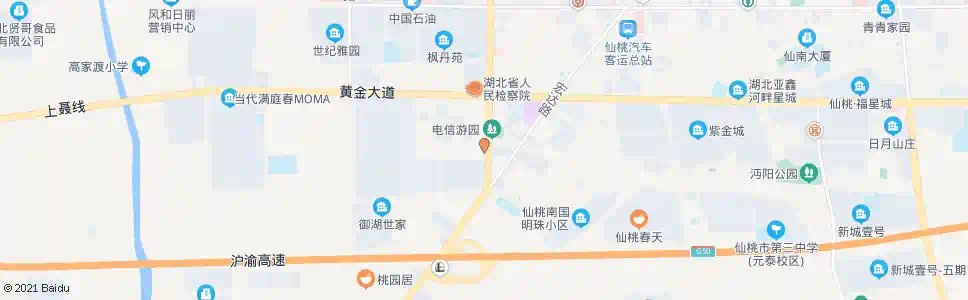 仙桃移动公司_公交站地图_仙桃公交_妙搜公交查询2025