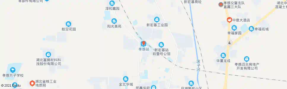 孝感服装厂_公交站地图_孝感公交_妙搜公交查询2025