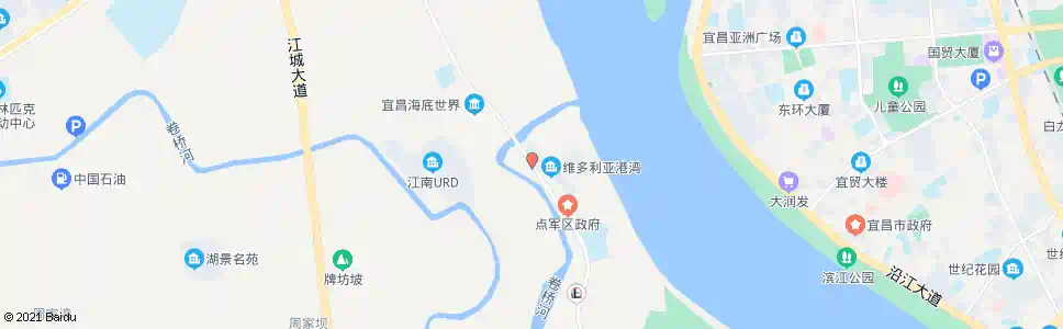 宜昌朱市街_公交站地图_宜昌公交_妙搜公交查询2025