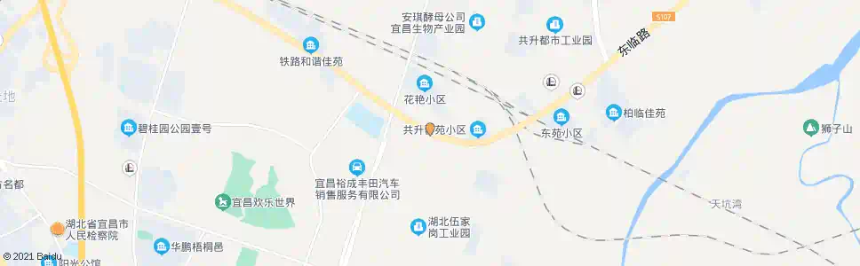 宜昌花艳冲_公交站地图_宜昌公交_妙搜公交查询2025