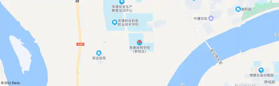 常德教育学院_公交站地图_常德公交_妙搜公交查询2025