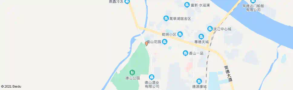 常德枉山公园_公交站地图_常德公交_妙搜公交查询2025
