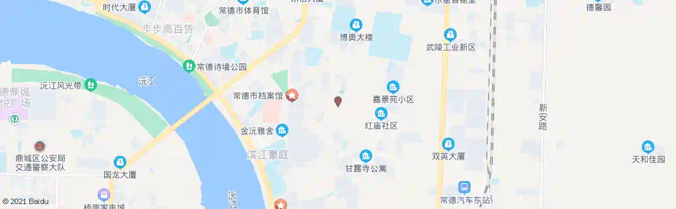 常德建设东路_公交站地图_常德公交_妙搜公交查询2025