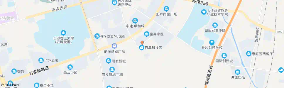 长沙金井小区(南车电气)_公交站地图_长沙公交_妙搜公交查询2025