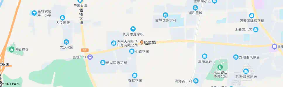 长沙老戴公庙_公交站地图_长沙公交_妙搜公交查询2025