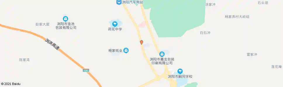 长沙掌山岭_公交站地图_长沙公交_妙搜公交查询2025