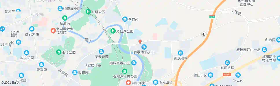 郴州石榴湾大桥东_公交站地图_郴州公交_妙搜公交查询2025