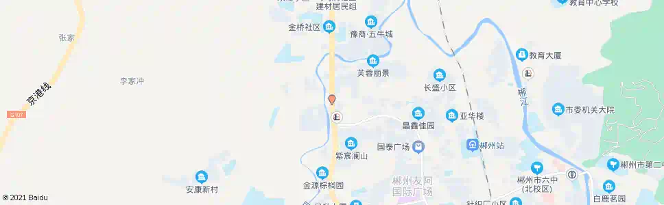 郴州瓷厂_公交站地图_郴州公交_妙搜公交查询2025