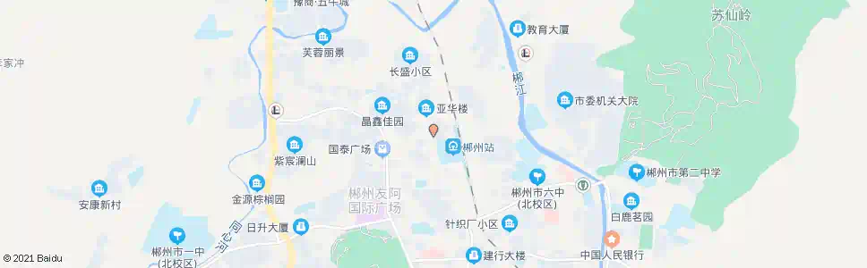 郴州火车站广场北_公交站地图_郴州公交_妙搜公交查询2025