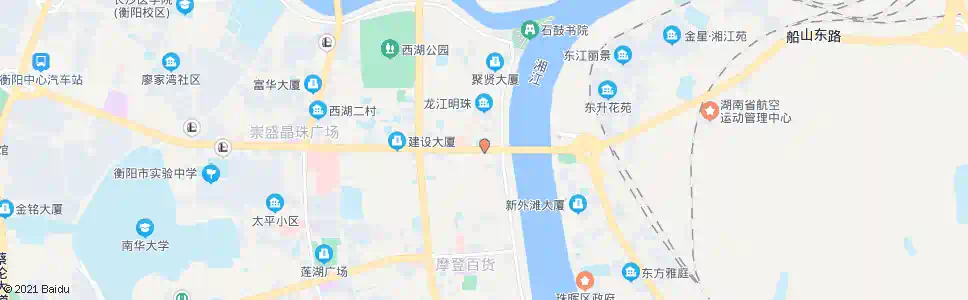 衡阳船山大桥_公交站地图_衡阳公交_妙搜公交查询2025