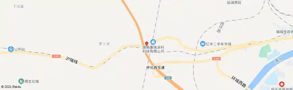 怀化顺溪铺_公交站地图_怀化公交_妙搜公交查询2025