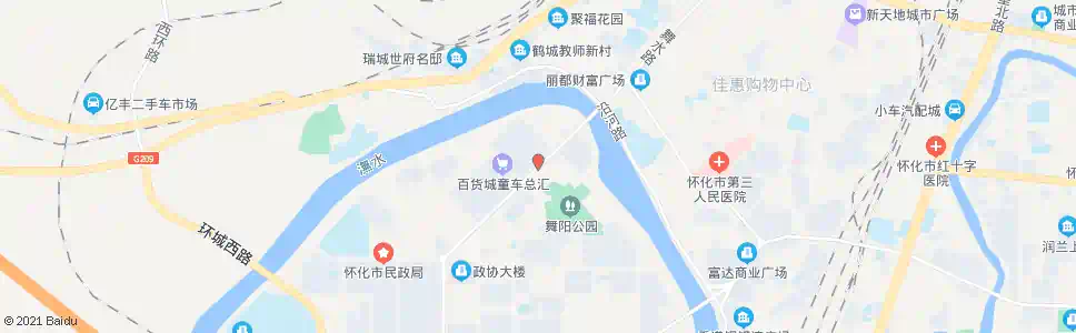 怀化万和灯饰城_公交站地图_怀化公交_妙搜公交查询2025