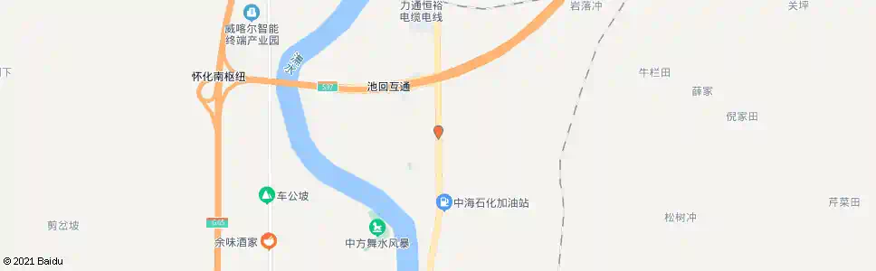 怀化池回_公交站地图_怀化公交_妙搜公交查询2025