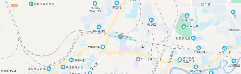 怀化怀化医专_公交站地图_怀化公交_妙搜公交查询2025