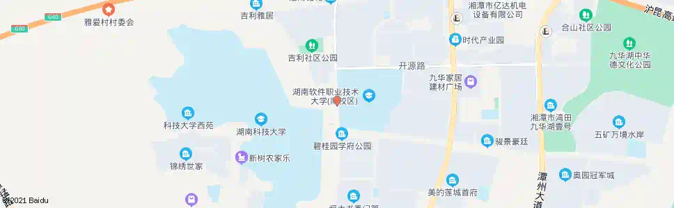 湘潭科大东门_公交站地图_湘潭公交_妙搜公交查询2025