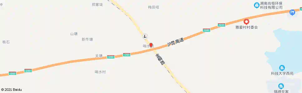 湘潭响水坝_公交站地图_湘潭公交_妙搜公交查询2025
