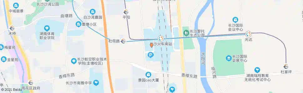湘潭火车南站(黎托汽车站)_公交站地图_湘潭公交_妙搜公交查询2025