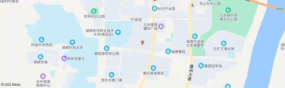湘潭金侨步步高(霞光东路)_公交站地图_湘潭公交_妙搜公交查询2025