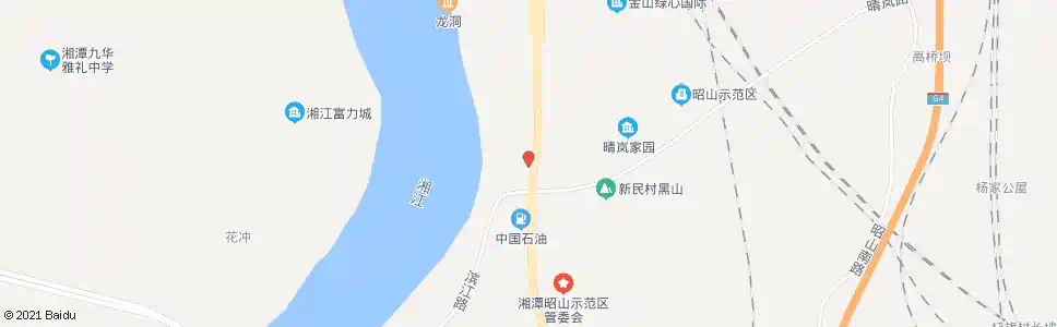 湘潭奇珍阁_公交站地图_湘潭公交_妙搜公交查询2025