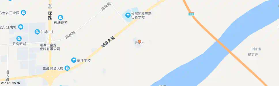 湘潭云河村_公交站地图_湘潭公交_妙搜公交查询2025