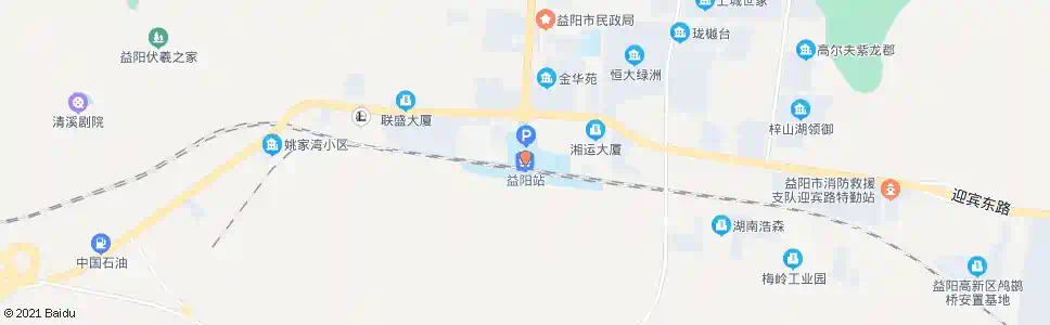 益阳谢林港_公交站地图_益阳公交_妙搜公交查询2025