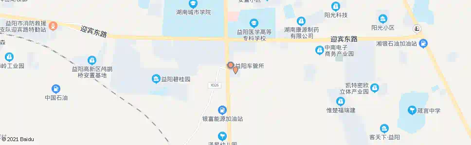益阳车管所_公交站地图_益阳公交_妙搜公交查询2025