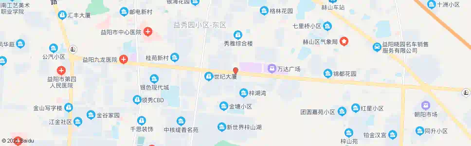 益阳益阳电视台_公交站地图_益阳公交_妙搜公交查询2025