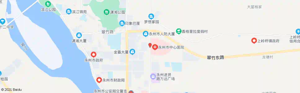 永州市医院_公交站地图_永州公交_妙搜公交查询2025