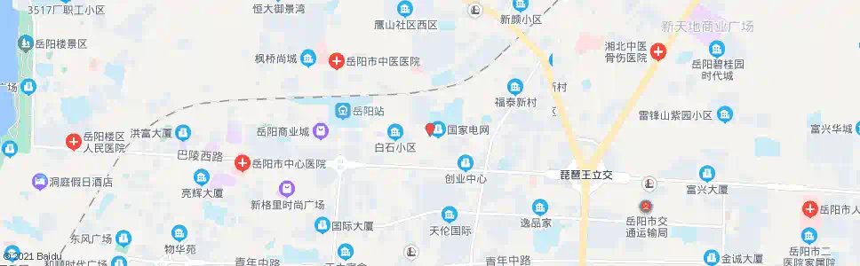 岳阳联运大厦_公交站地图_岳阳公交_妙搜公交查询2025