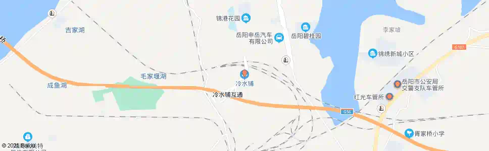 岳阳冷水铺_公交站地图_岳阳公交_妙搜公交查询2025