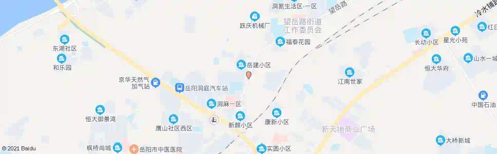 岳阳省建五公司_公交站地图_岳阳公交_妙搜公交查询2025